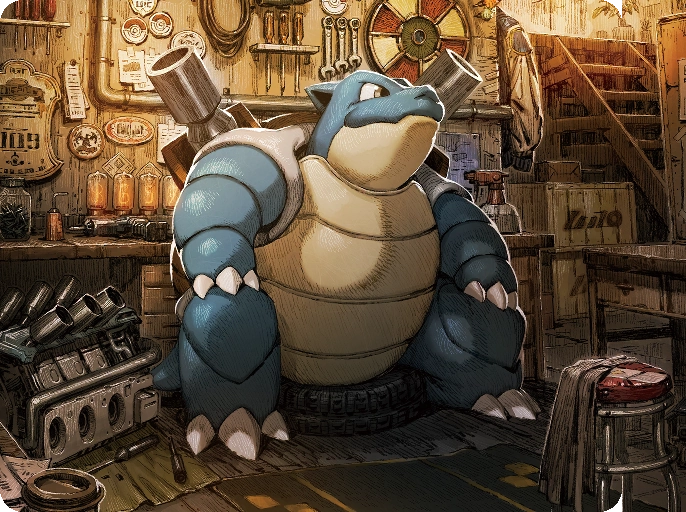 Blastoise drop event