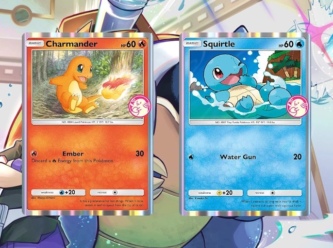 Charmander and Squirtle Wonder Pick Event
