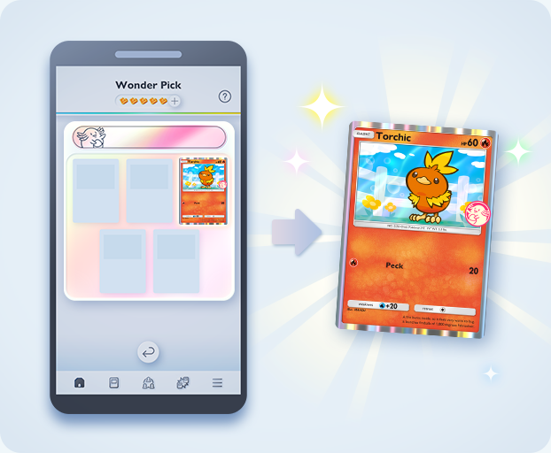 Psyduck and Torchic Wonder Pick event